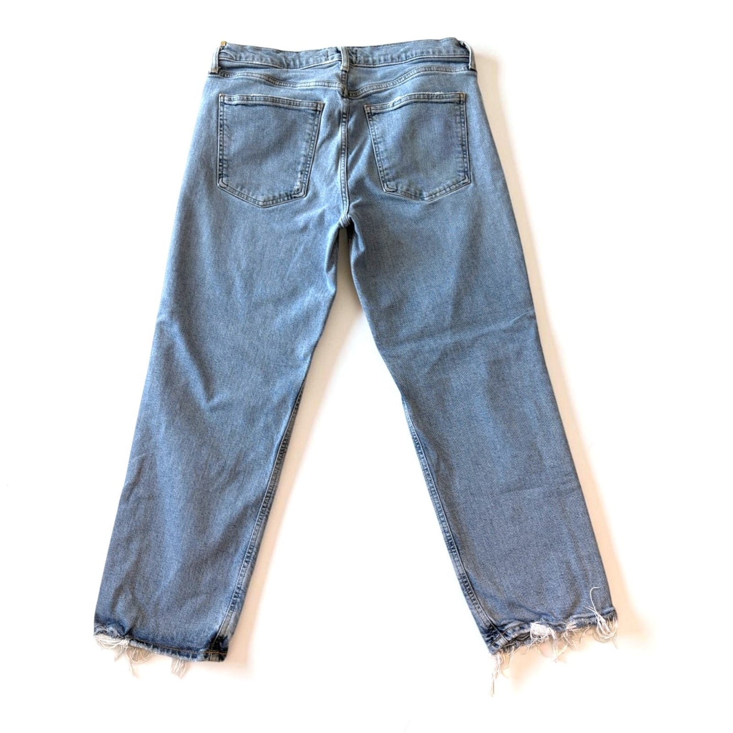 AGOLDE Kye Mid Rise Straight Crop Jeans Size 30
