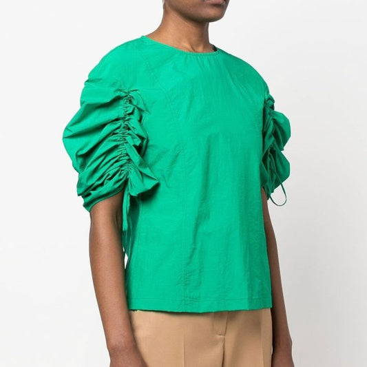 Erika Cavallini Green Shirt