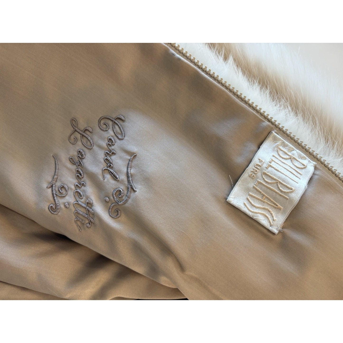 Vintage Bill Blass Fox Fur & Knit "Illusion Sleeve" Jacket – Size M – Pristine