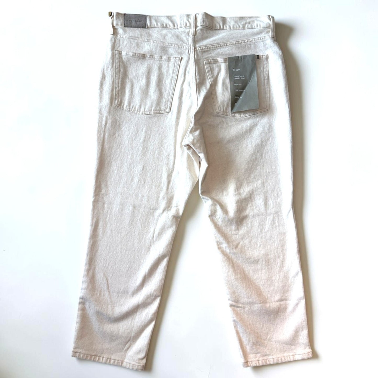 Everlane The Original Cheeky Jean Straight Leg Crop Size 34 NWT
