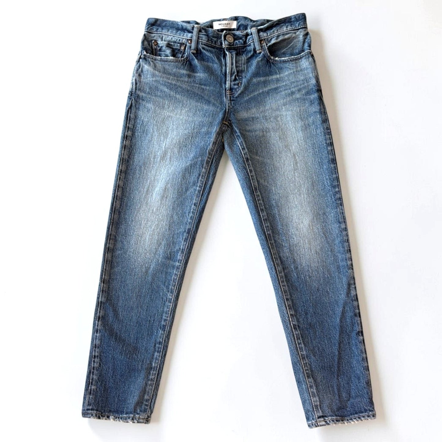 MOUSSY Vintage Howa Straight Leg Denim Jeans Size 25