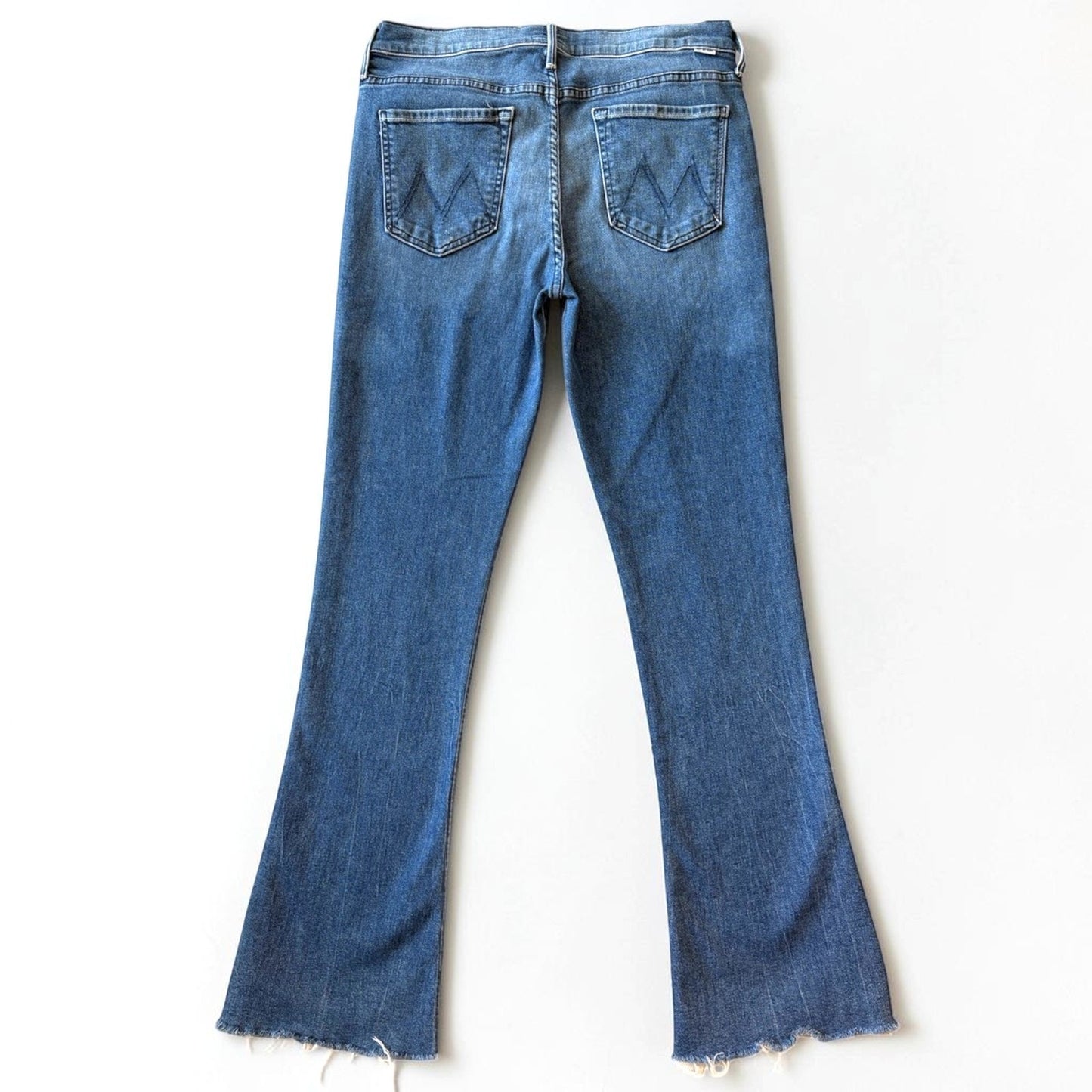 MOTHER The Runaway Step Fray Jeans Runaway Train Size 31