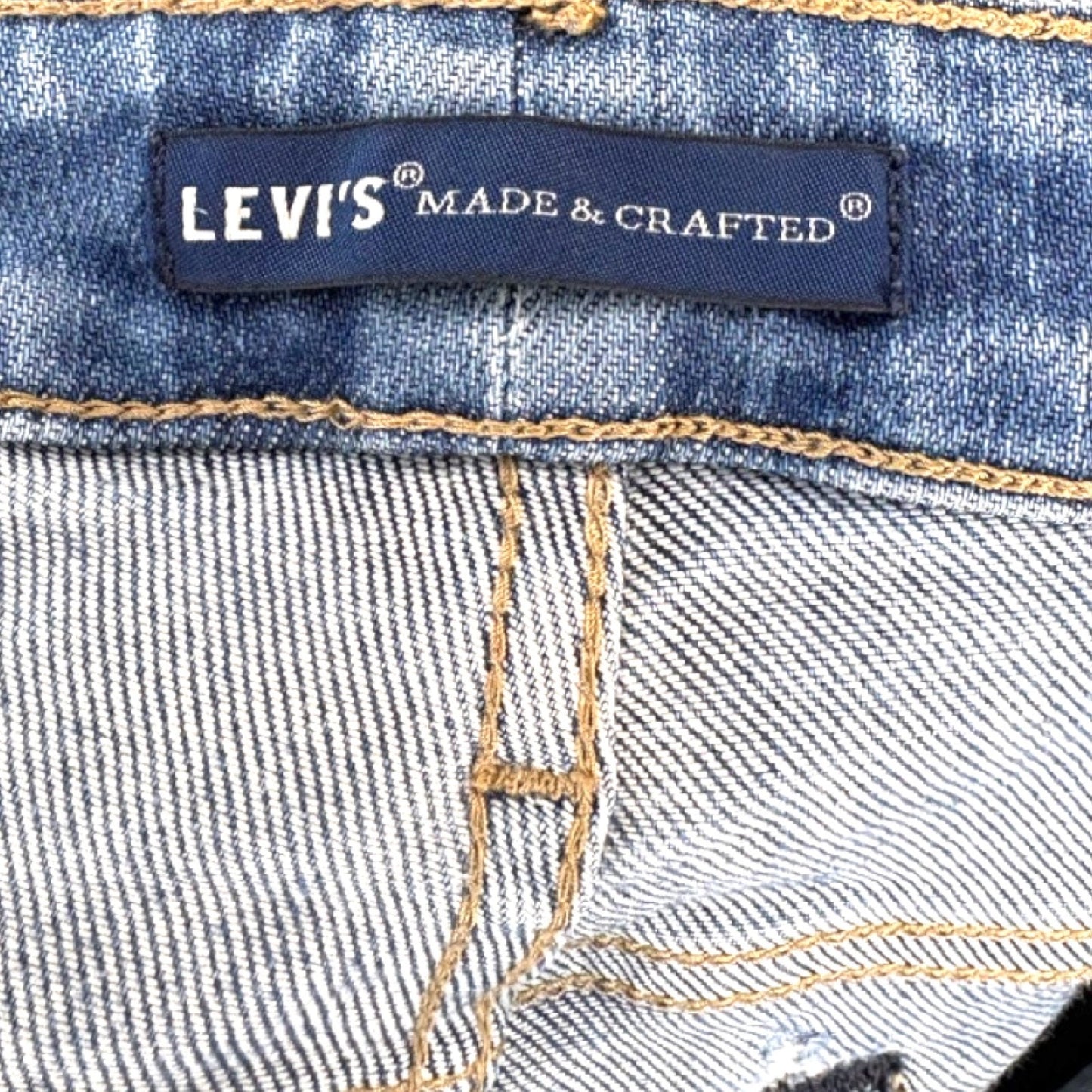 Levi's Made & Crafted Tack Slim Japanese Selvedge Jeans Size 27