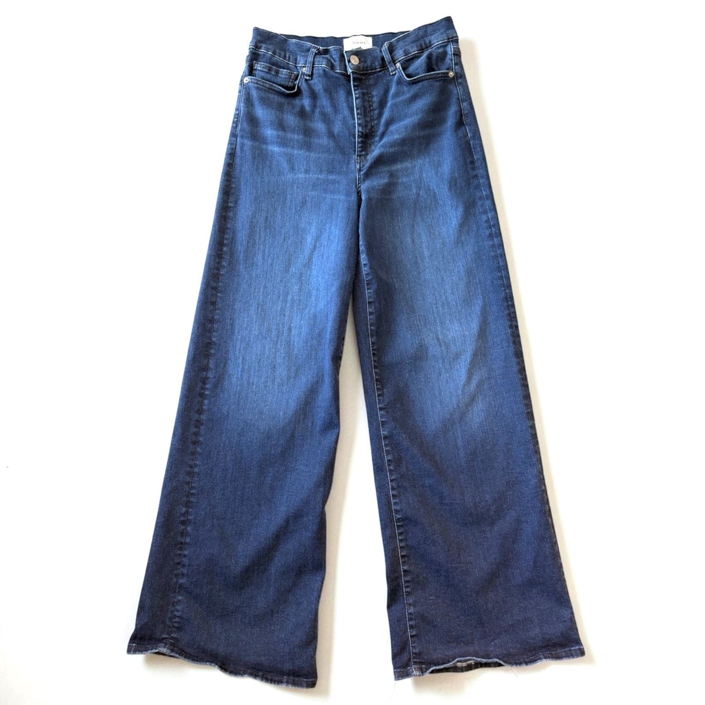 FRAME Le Slim Palazzo High Rise Wide Leg Jeans Size 31