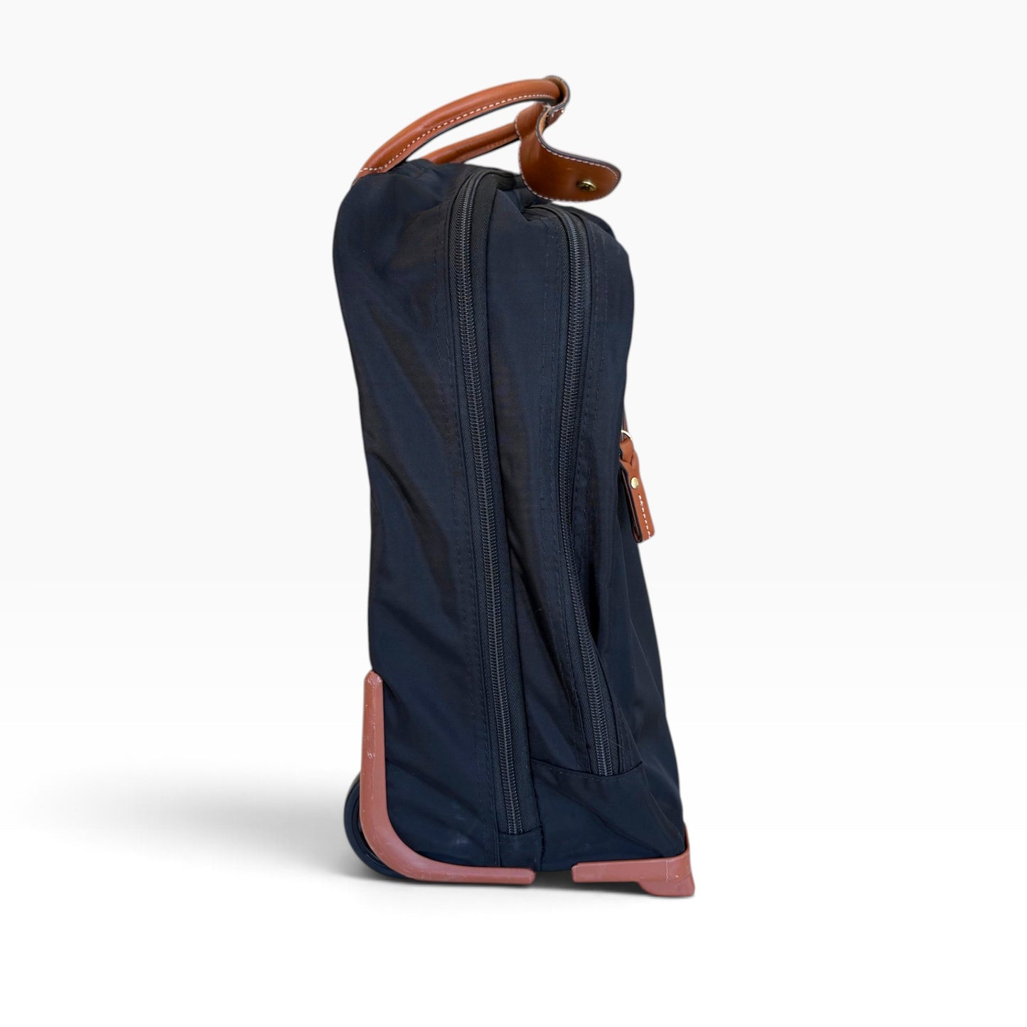 Bric's Navy Wheeled Briefcase Pilot Case