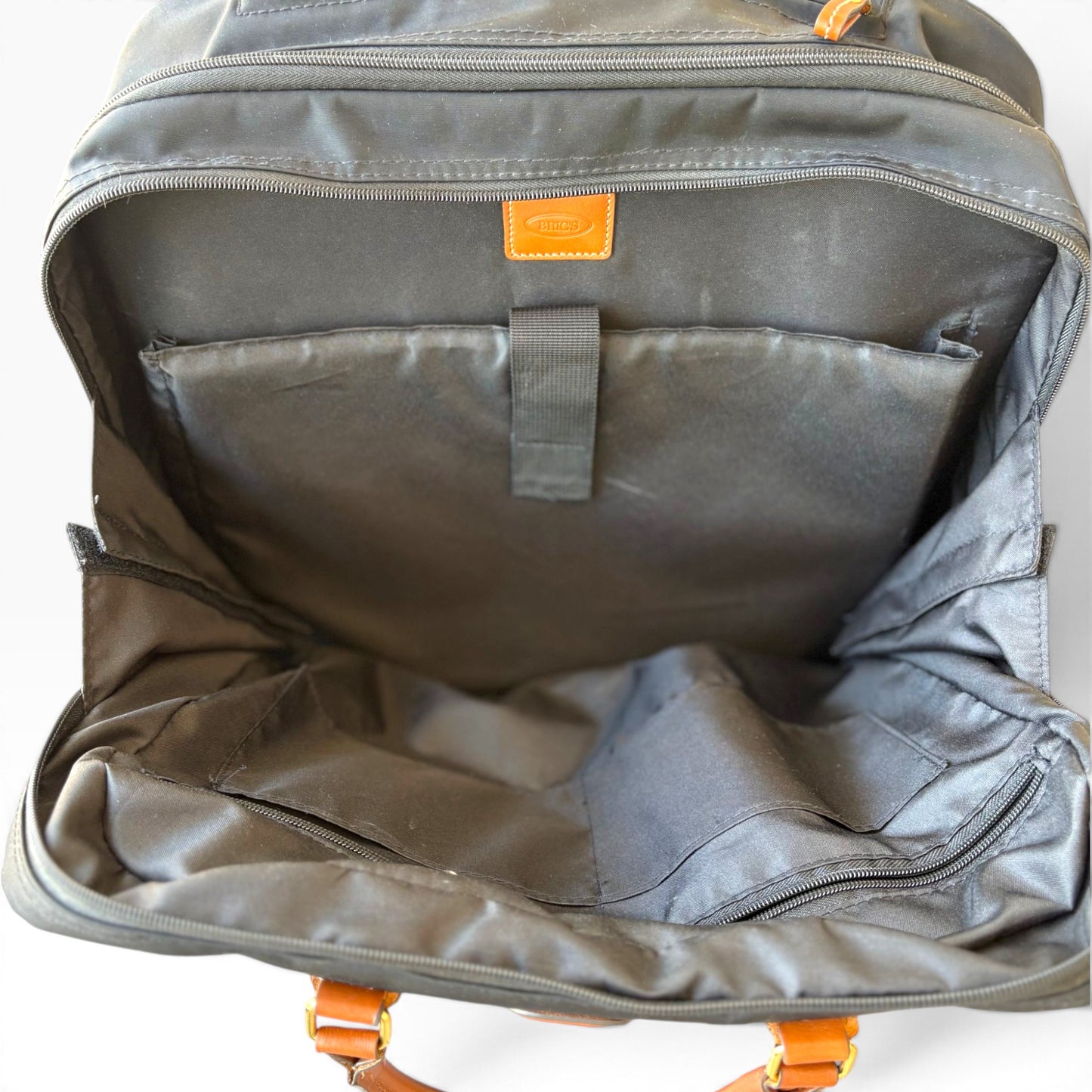 Bric's Navy Wheeled Briefcase Pilot Case