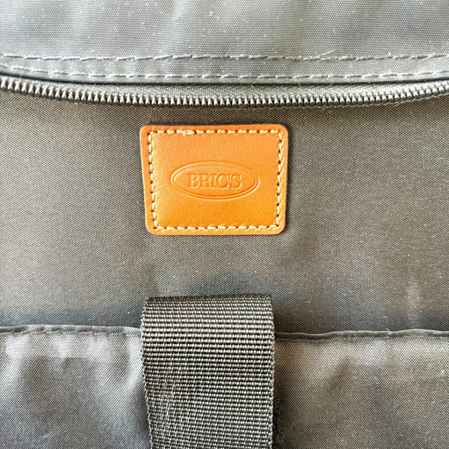 Bric's Navy Wheeled Briefcase Pilot Case