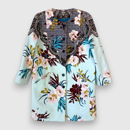 Etro Floral Duster Coat
