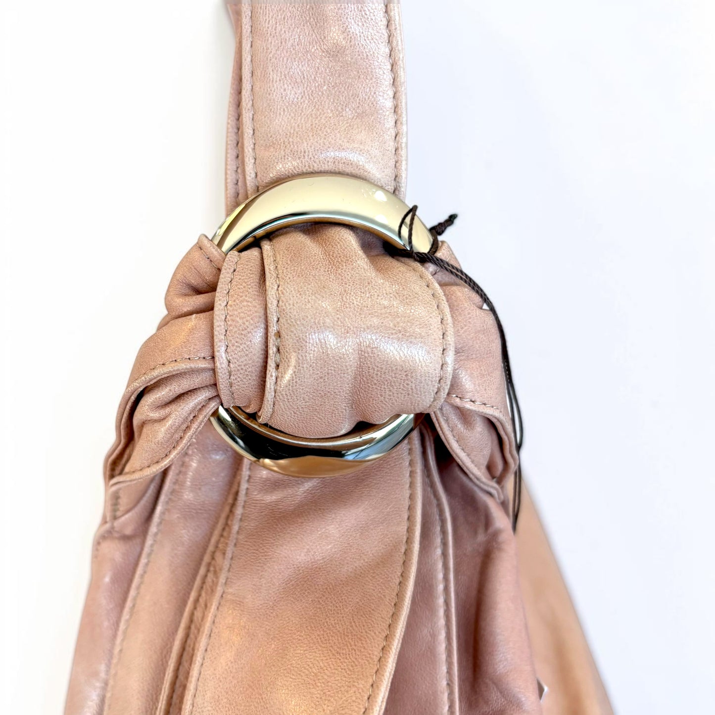 Kooba "Roni" Buff Leather Hobo Bag — NWT