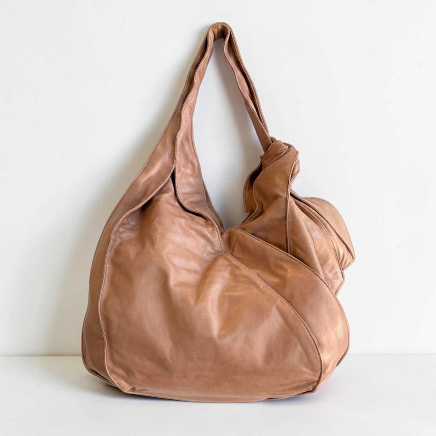 Kooba "Roni" Buff Leather Hobo Bag — NWT