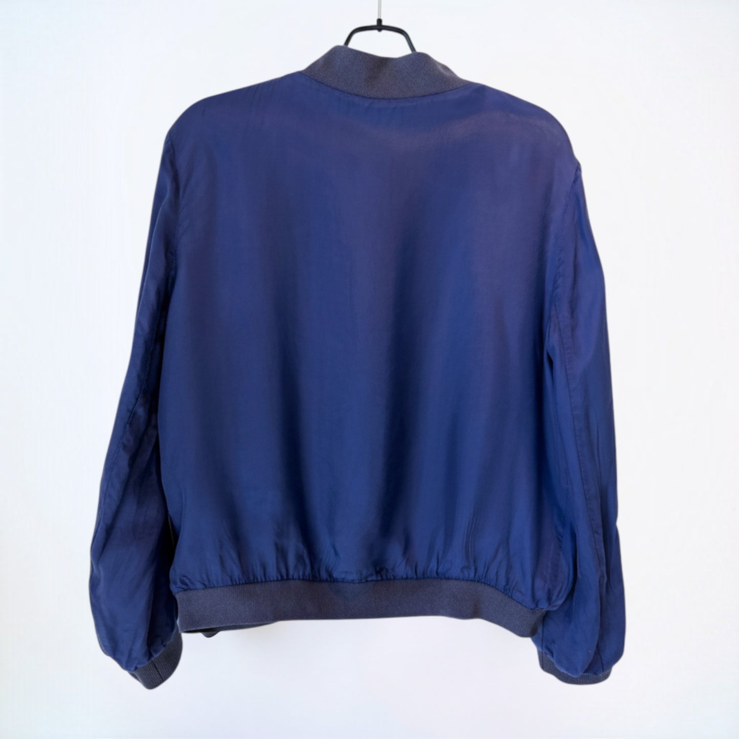Maison Kitsuné Cupro Reversible Bomber Jacket — Size S