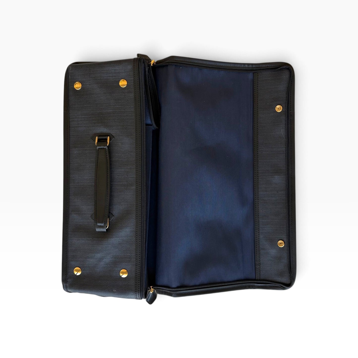 Paravel Navy Collapsible Stowaway Suitcase - Like New