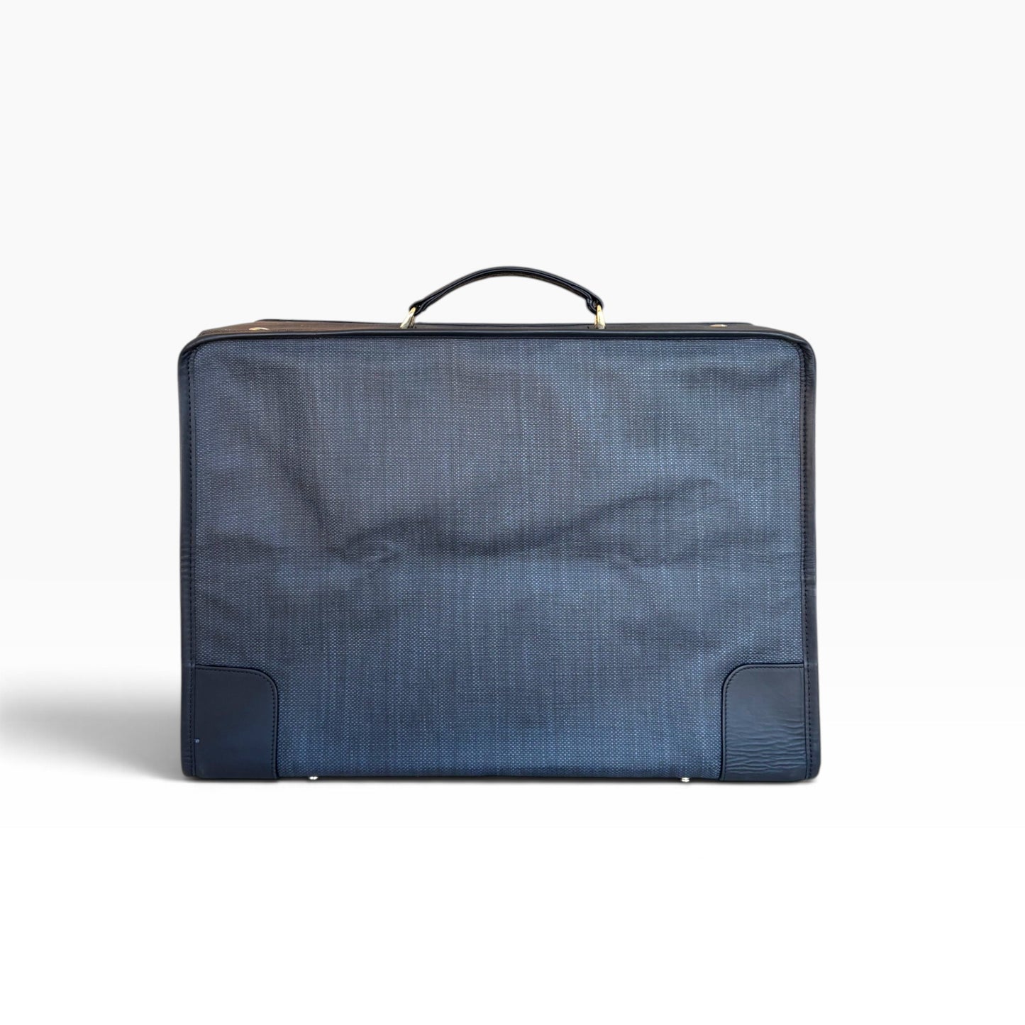 Paravel Navy Collapsible Stowaway Suitcase - Like New
