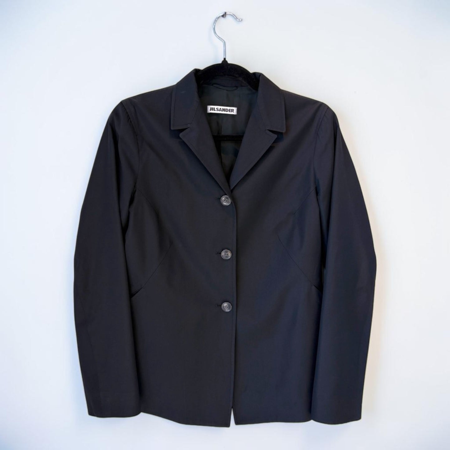 Vintage Jil Sander Silk Blazer & Skirt Suit — Size 34
