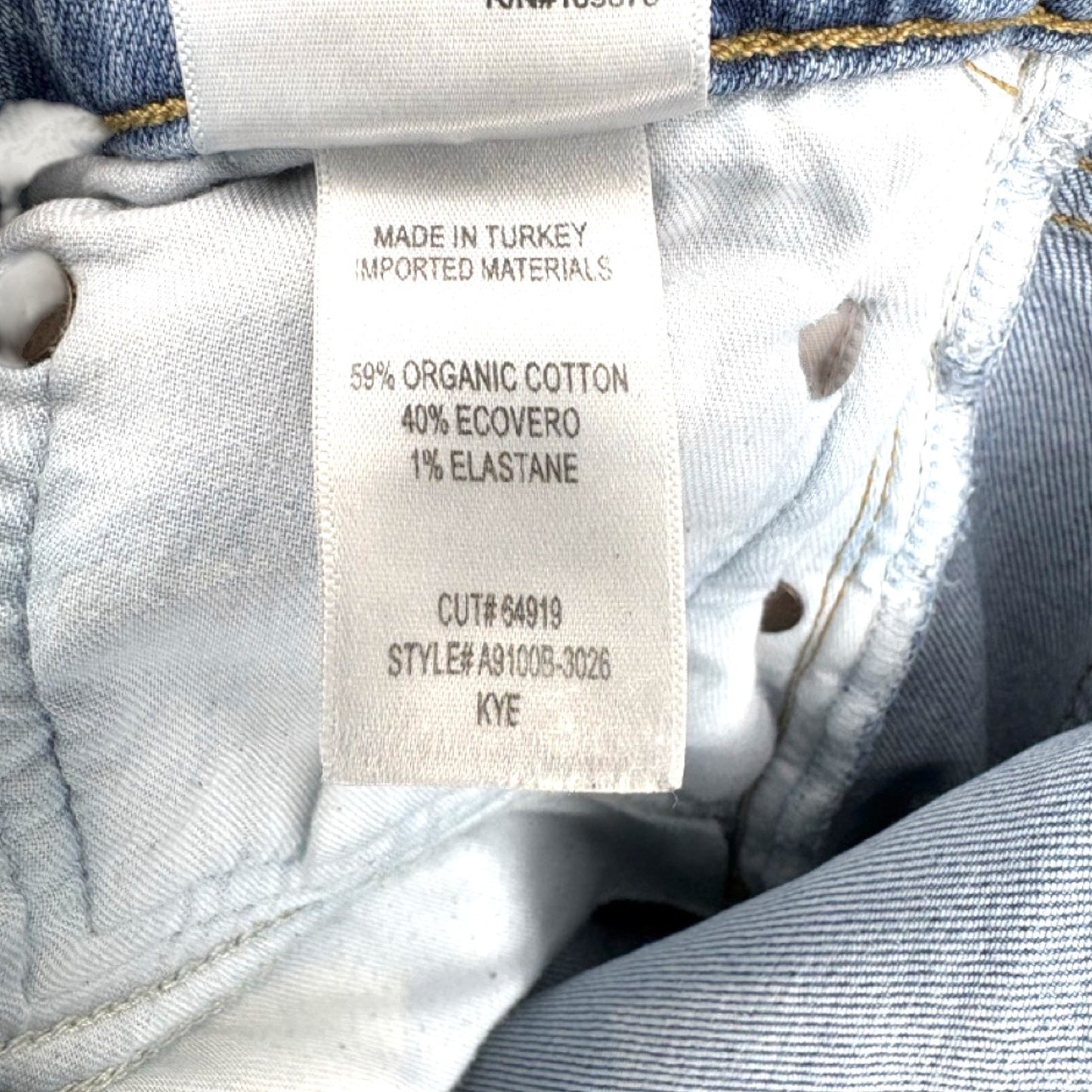 AGOLDE Kye Mid Rise Straight Crop Jeans Size 30