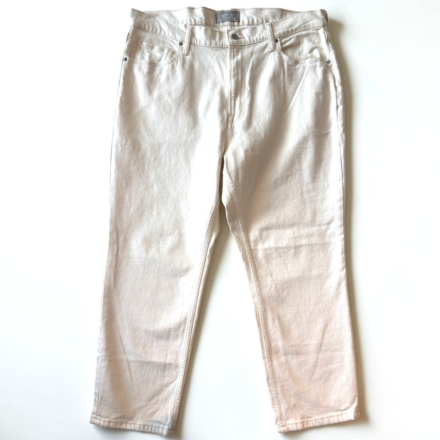 Everlane The Original Cheeky Jean Straight Leg Crop Size 34 NWT